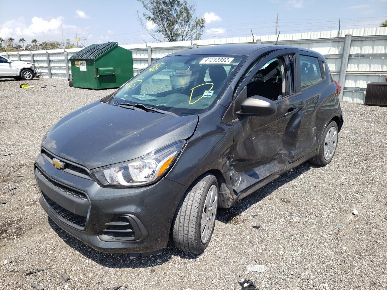 Photo 2 from auction – 2017 CHEVROLET SPARK LS with VIN KL8CB6SAXHC773822