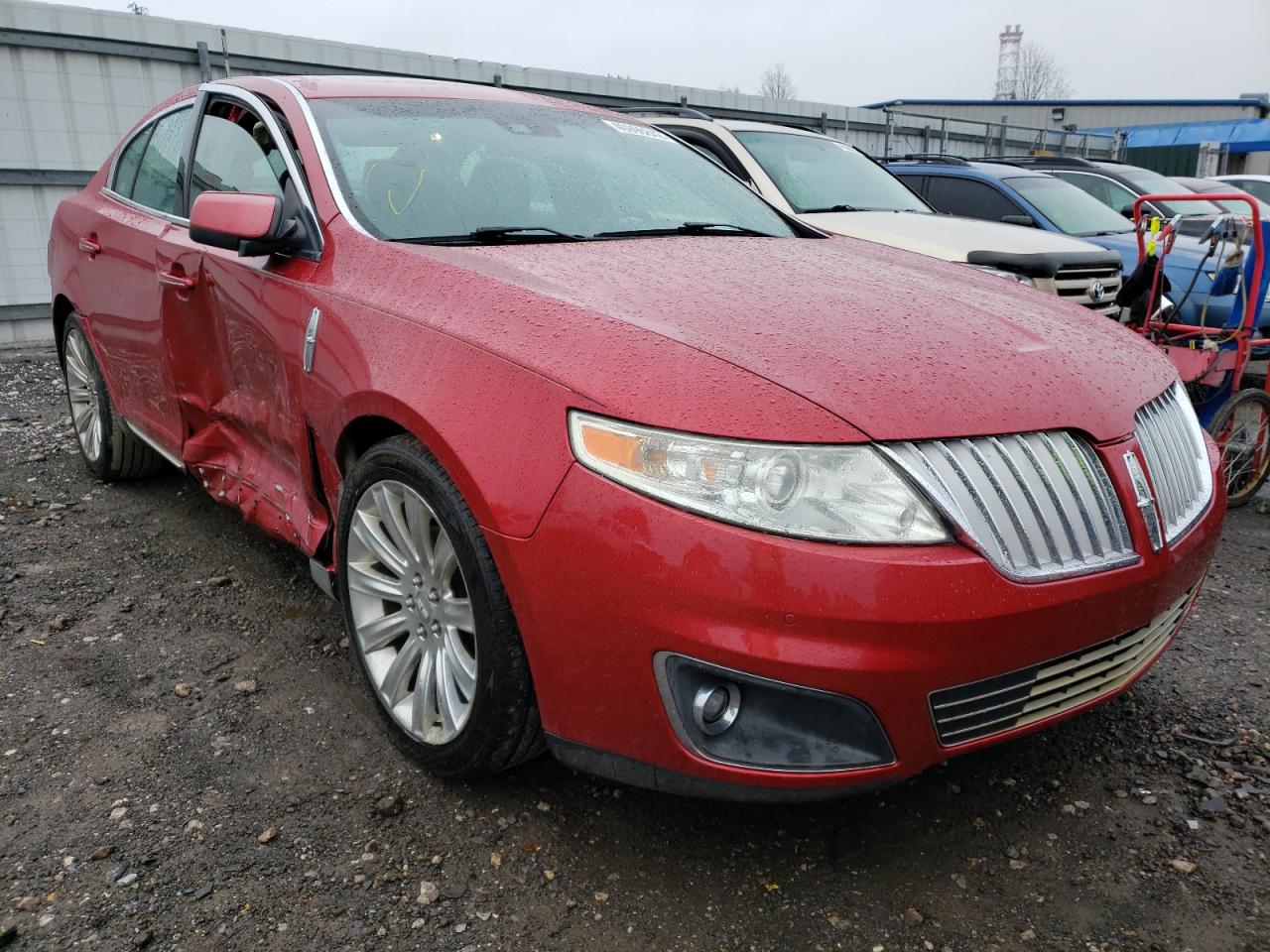 LINCOLN MKS 2010 with VIN 1LNHL9DR3AG610017 - Photo from auction