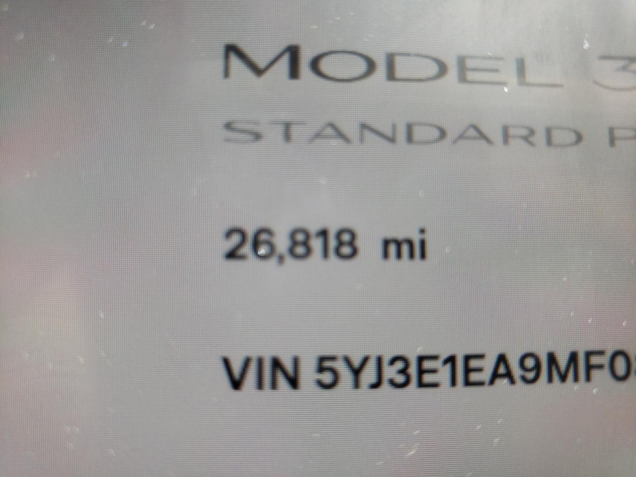 Photo 8 from auction – 2021 TESLA MODEL 3 with VIN 5YJ3E1EA9MF083943