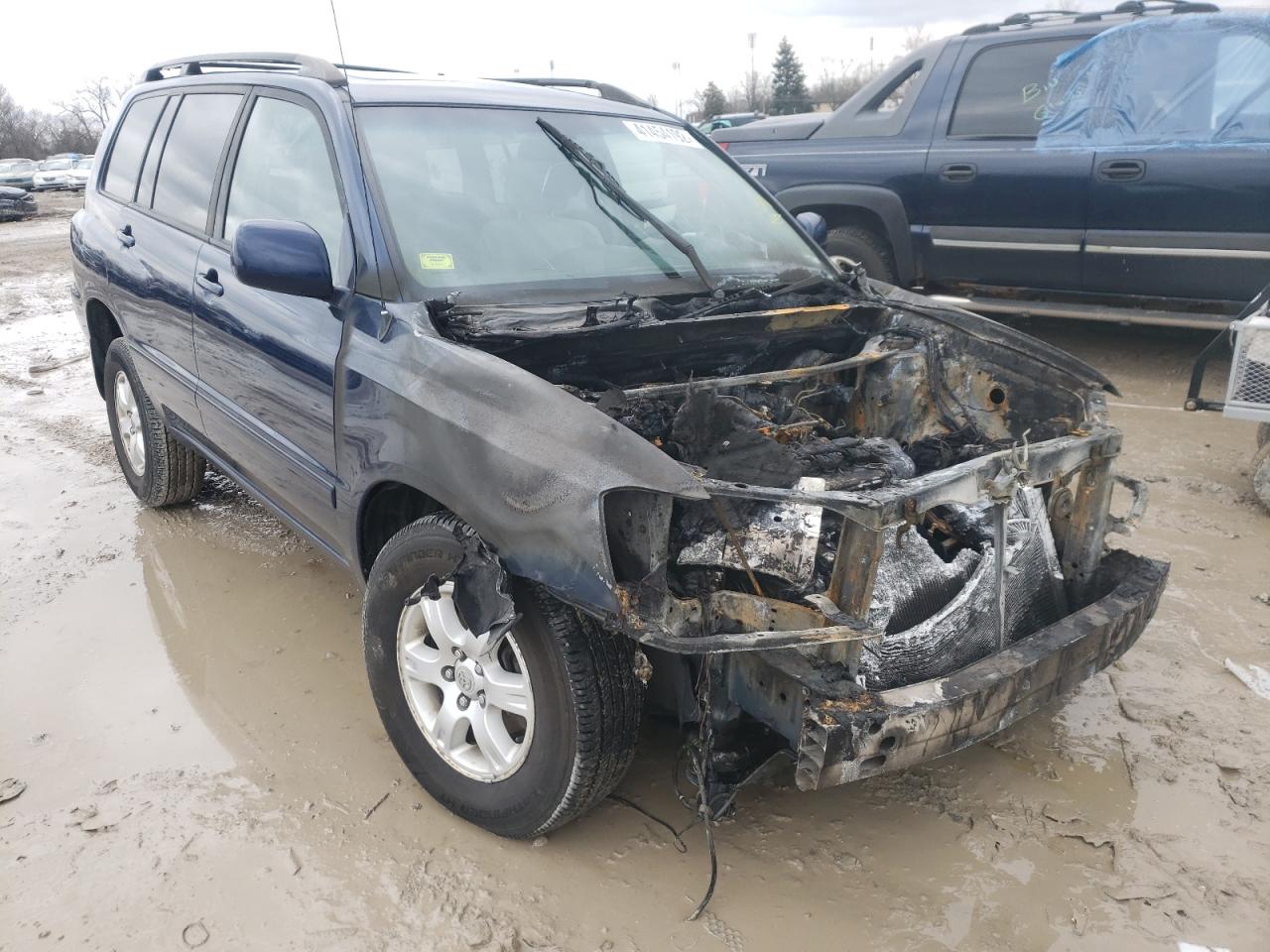 TOYOTA HIGHLANDER 2002 with VIN JTEHF21A620073585 - Photo from auction