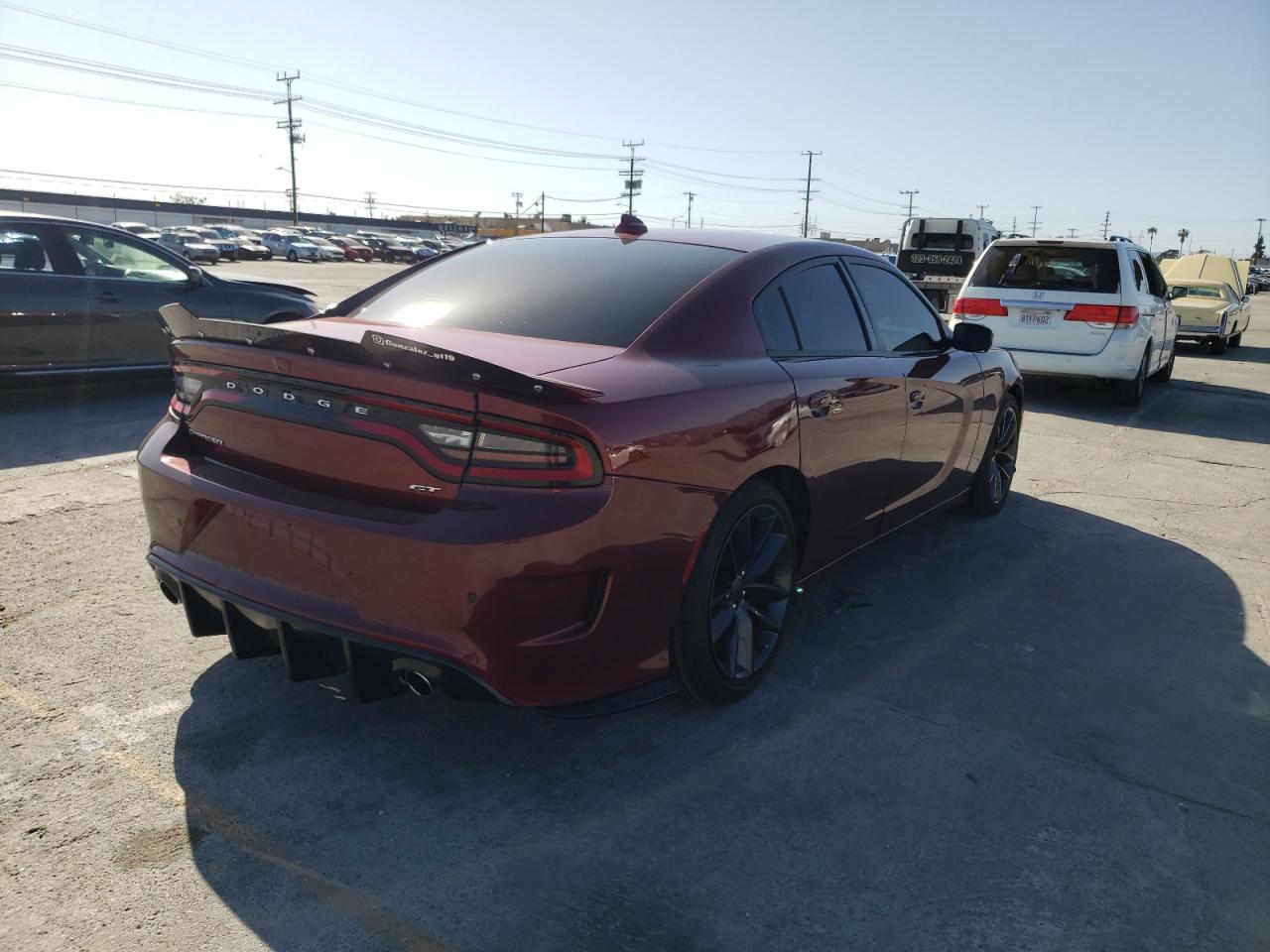 Photo 4 from auction – 2019 DODGE CHARGER GT with VIN 2C3CDXHG6KH630880