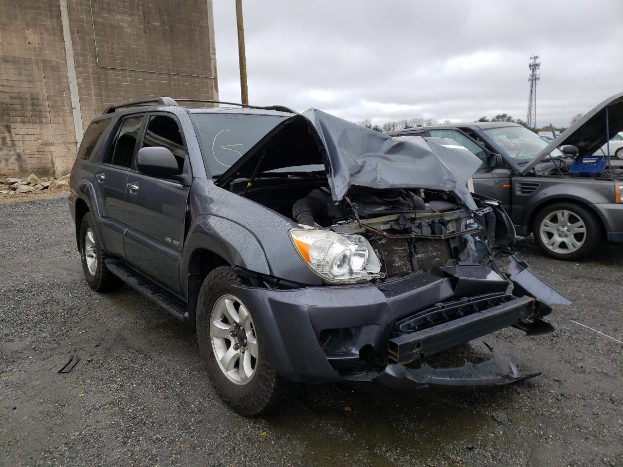 TOYOTA 4RUNNER SR 2008 with VIN JTEBU14R18K017350 - Photo from auction