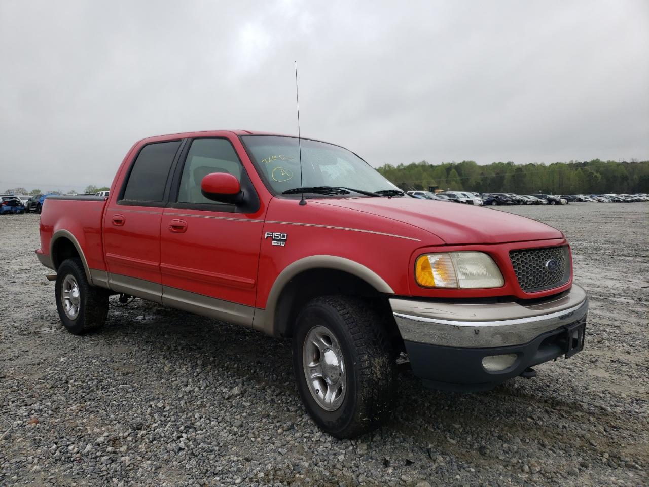 Photo 1 from auction – 2001 FORD F150 SUPER with VIN 1FTRW08L61KB35655