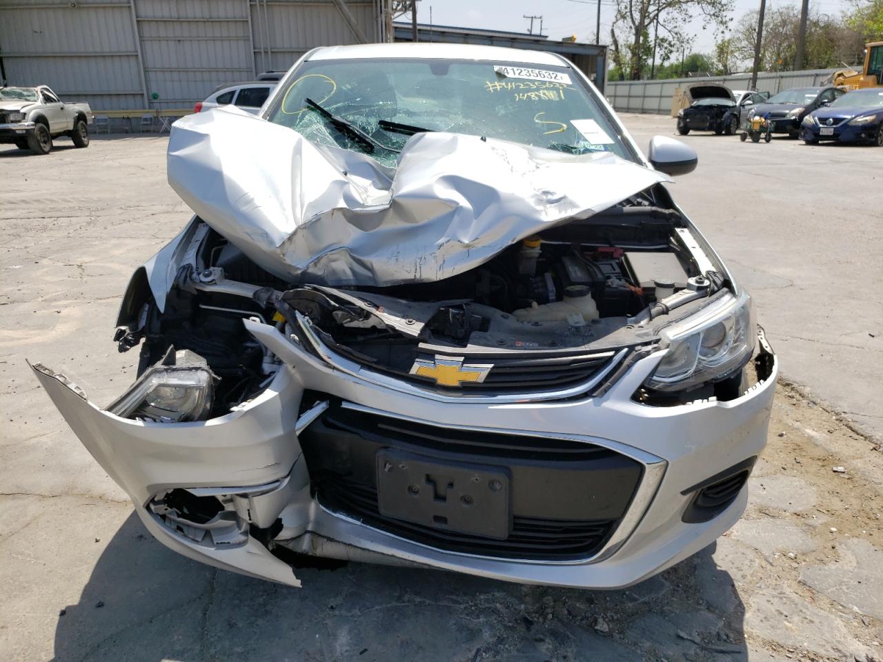 Photo 9 from auction – 2017 CHEVROLET SONIC LT with VIN 1G1JD5SH8H4148841