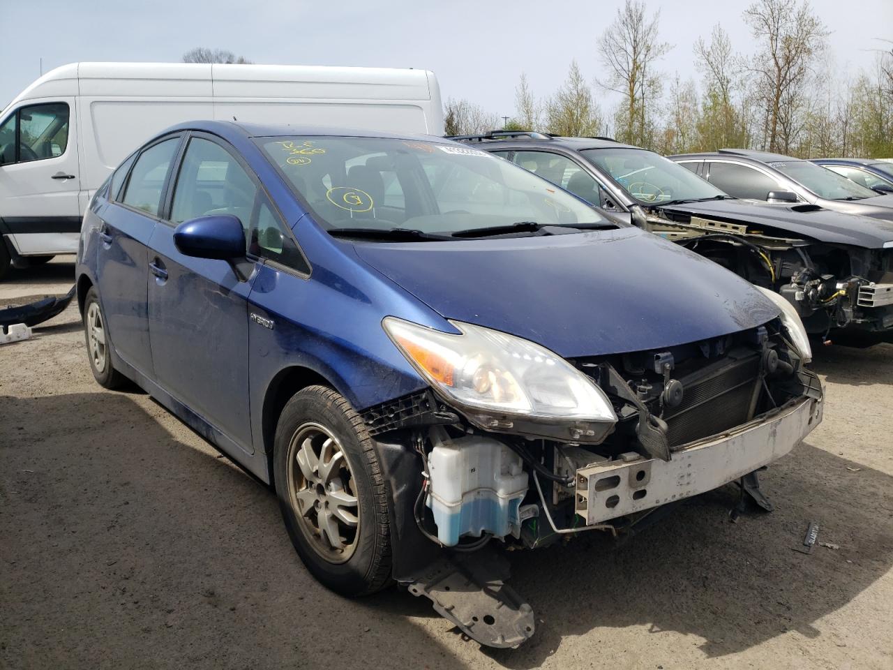TOYOTA PRIUS 2011 with VIN JTDKN3DU5B1475679 - Photo from auction
