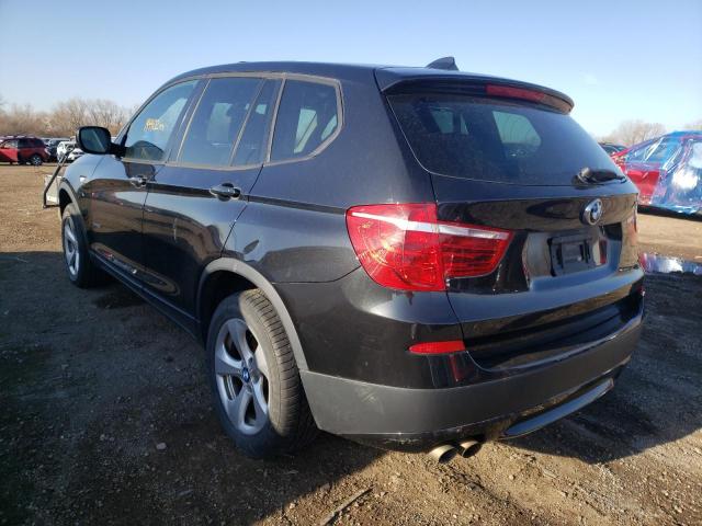 Photo 3 from auction – 2011 BMW X3 XDRIVE2 with VIN 5UXWX5C56BL714385