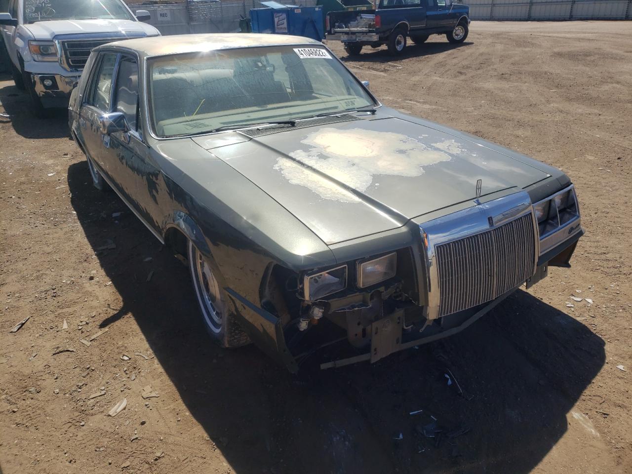 LINCOLN CONTINENTA 1985 with VIN 1MRBP97F9FY631601 - Photo from auction