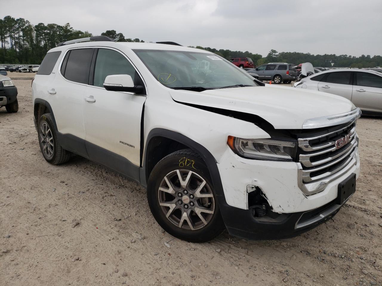 GMC ACADIA SLT 2020 with VIN 1GKKNMLS8LZ126450 - Photo from auction