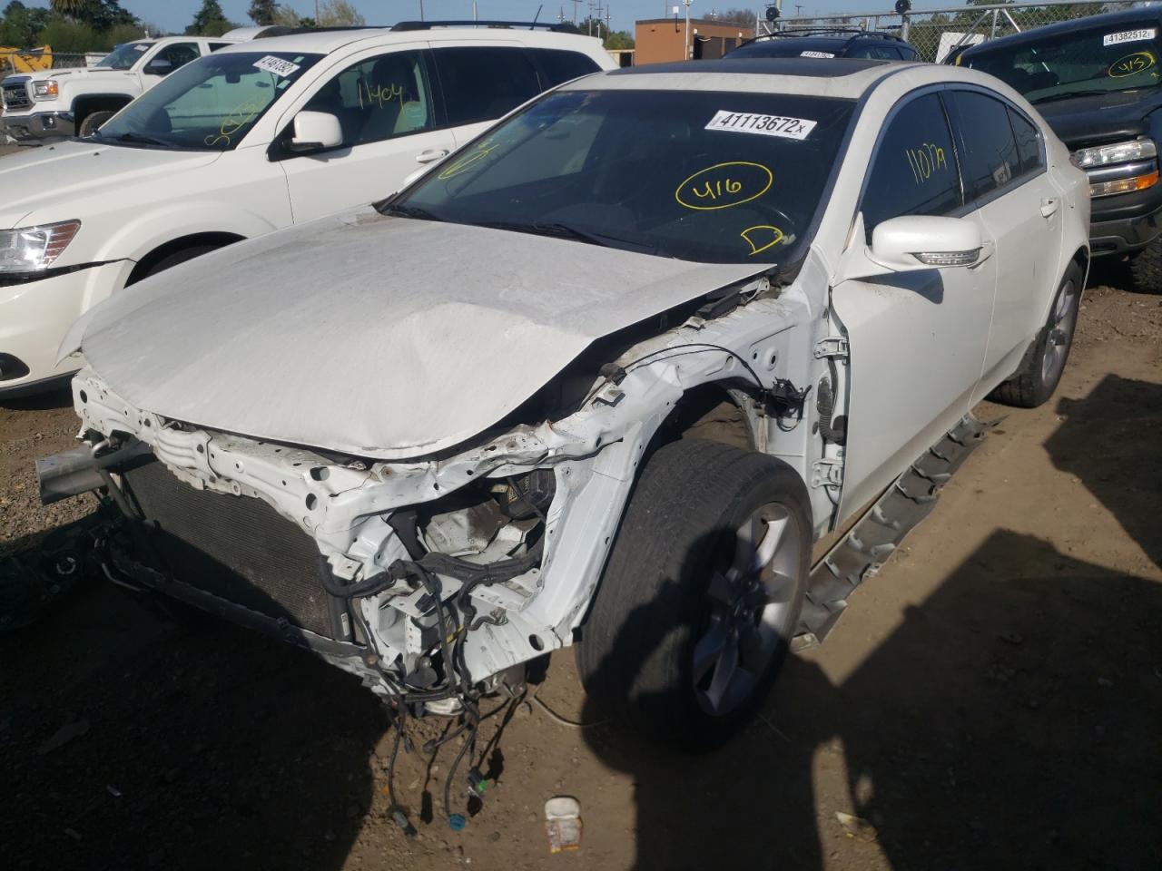 Photo 2 from auction – 2012 ACURA TL with VIN 19UUA8F22CA020806
