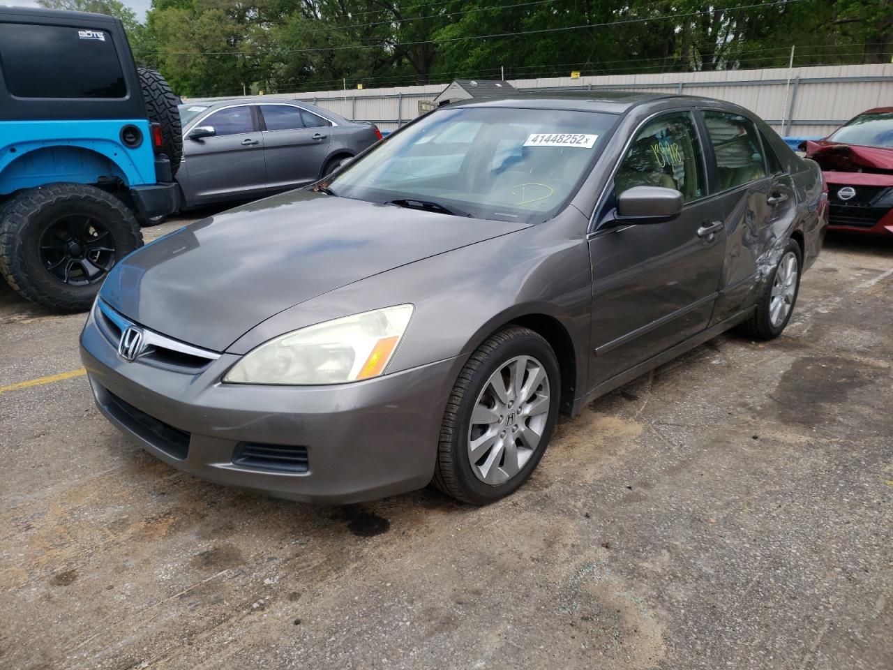 Photo 2 from auction – 2007 HONDA ACCORD EX with VIN 1HGCM66837A040239