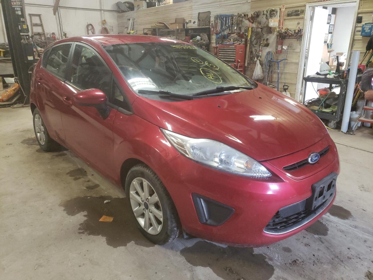 FORD FIESTA SE 2012 with VIN 3FADP4EJ0CM153801 - Photo from auction