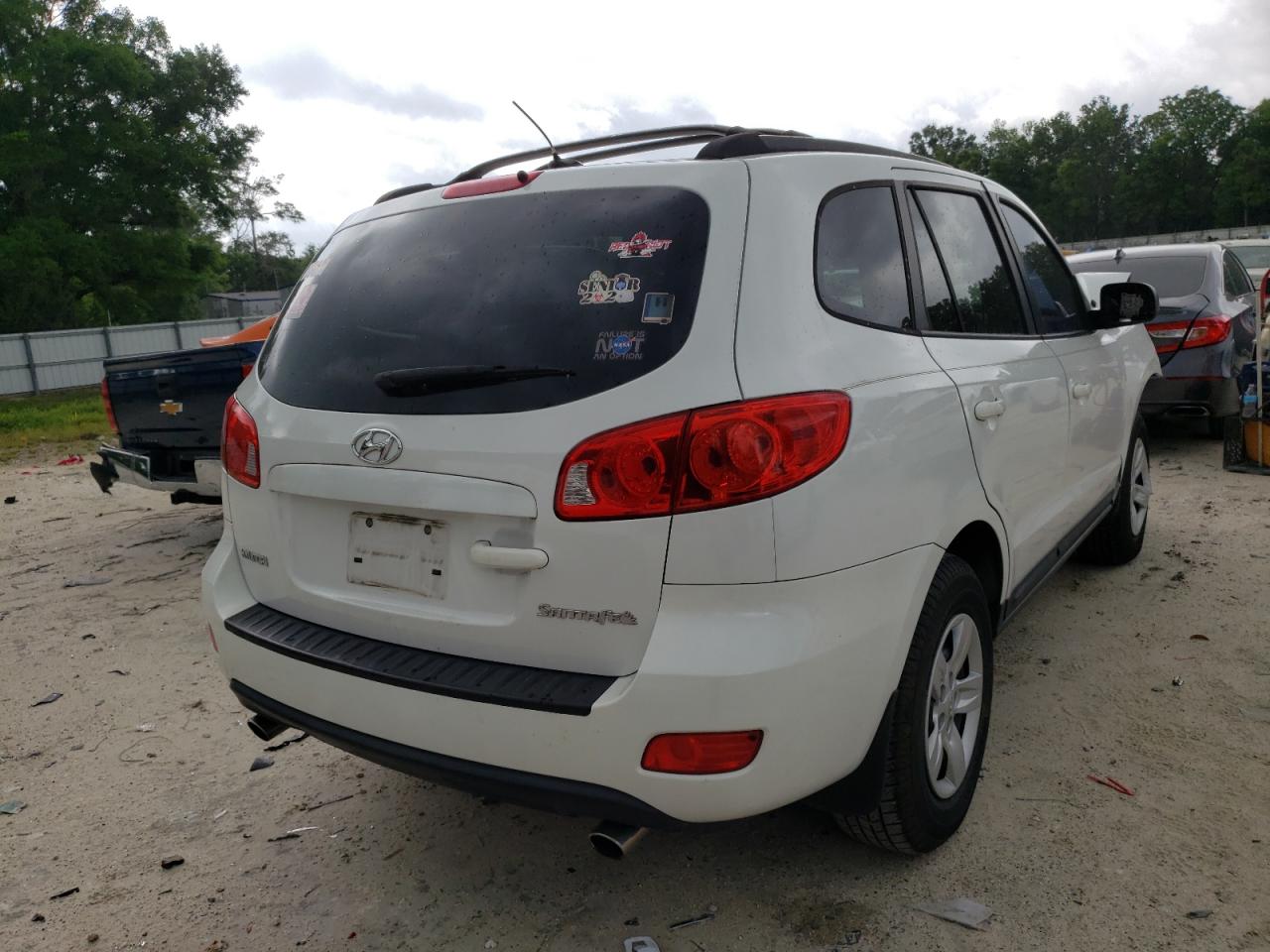 Photo 4 from auction – 2009 HYUNDAI SANTA FE G with VIN 5NMSG13D09H332557
