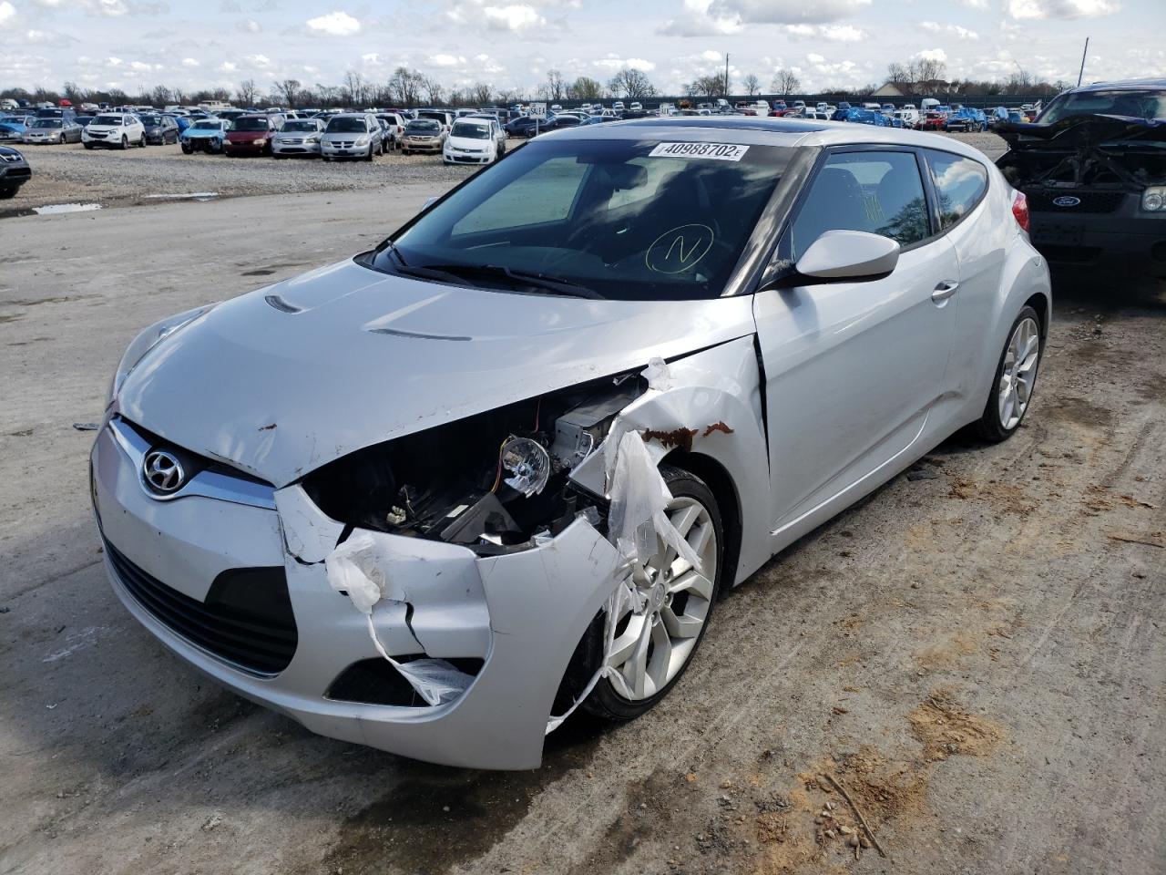 Photo 2 from auction – 2012 HYUNDAI VELOSTER with VIN KMHTC6AD0CU055369