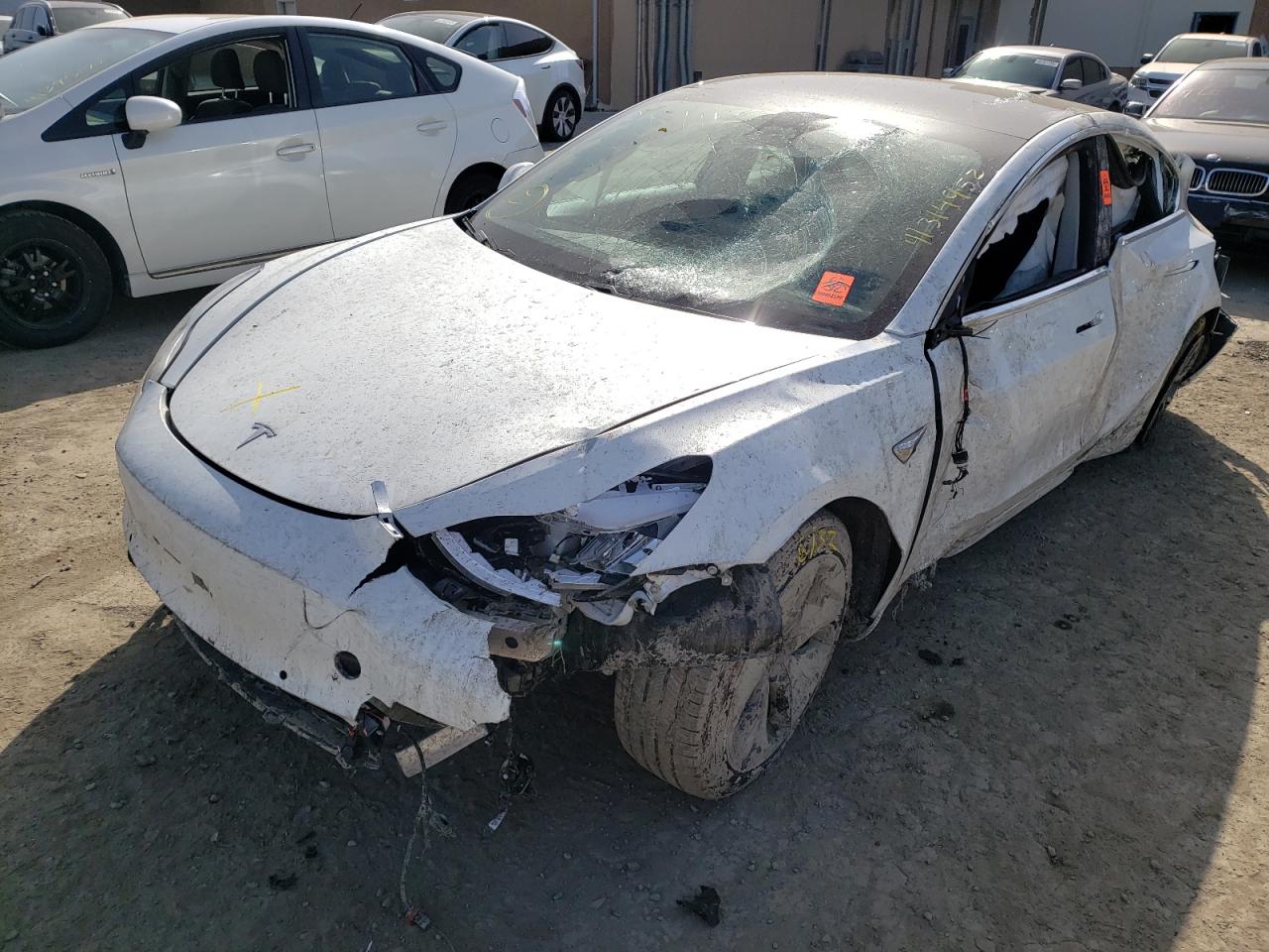 Photo 2 from auction – 2020 TESLA MODEL 3 with VIN 5YJ3E1EA5LF631676