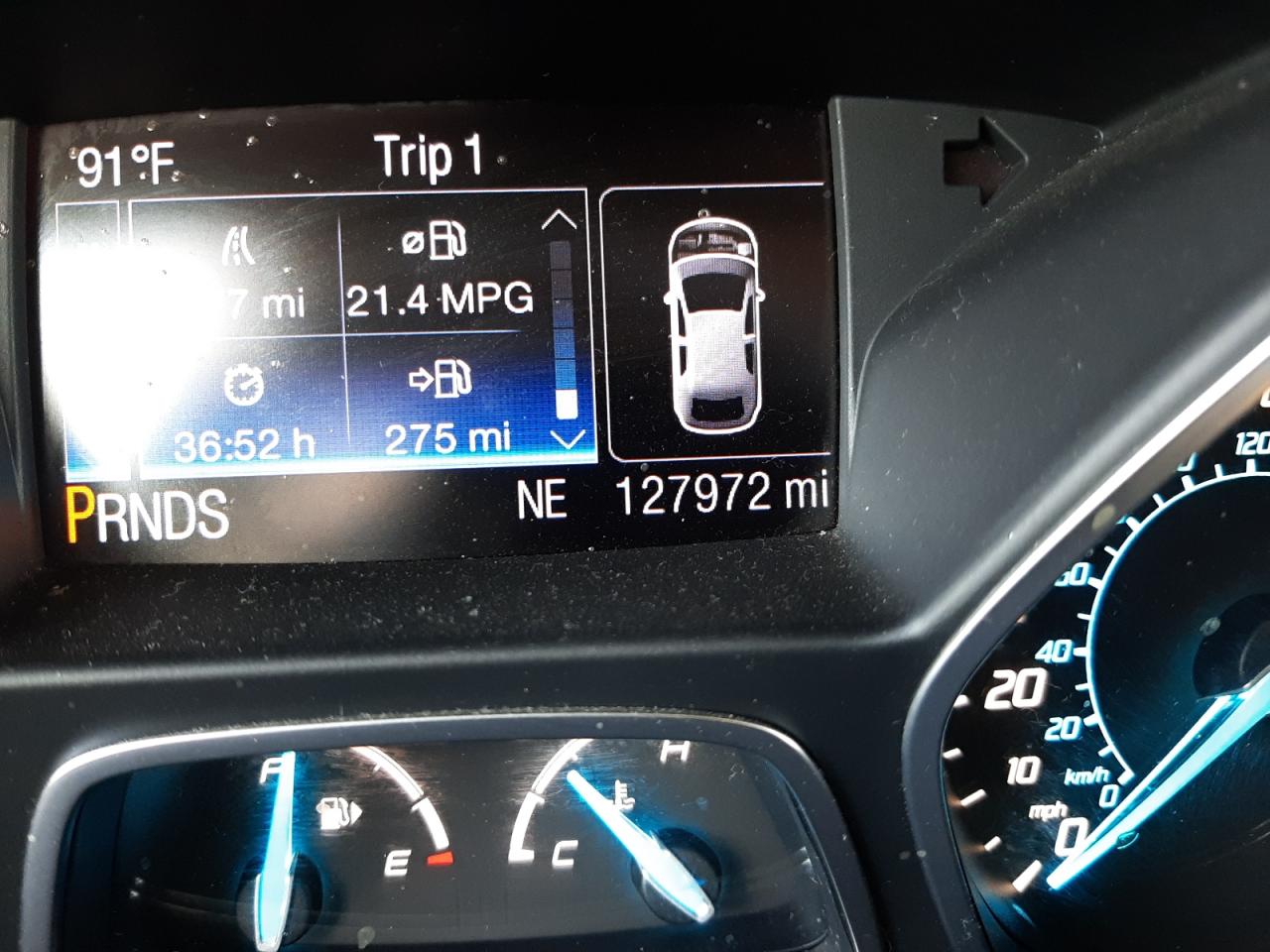 Photo 8 from auction – 2013 FORD ESCAPE SEL with VIN 1FMCU0HX9DUA48500