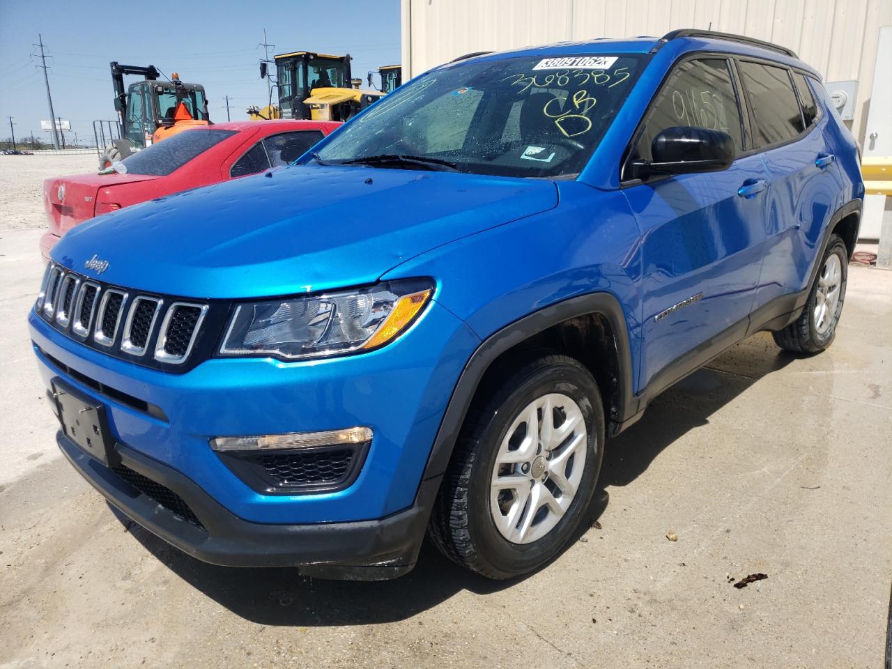 Photo 2 from auction – 2018 JEEP COMPASS SP with VIN 3C4NJCAB8JT368385