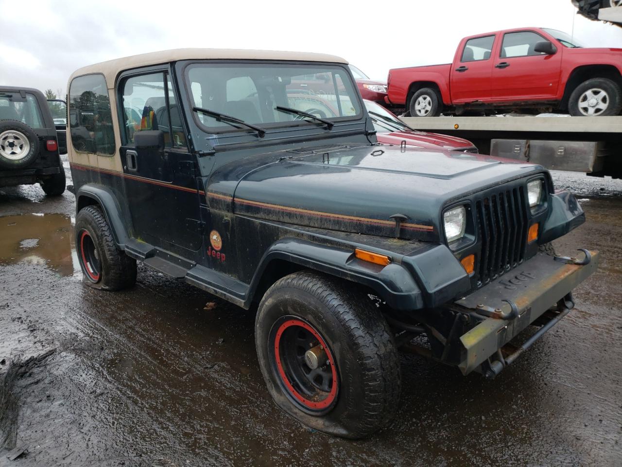 Photo 1 from auction – 1993 JEEP WRANGLER / with VIN 1J4FY49S5PP224570