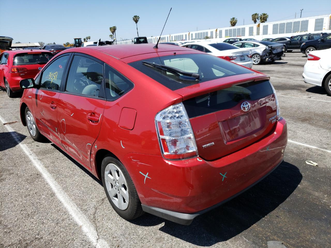 Photo 3 from auction – 2007 TOYOTA PRIUS with VIN JTDKB20U277686786