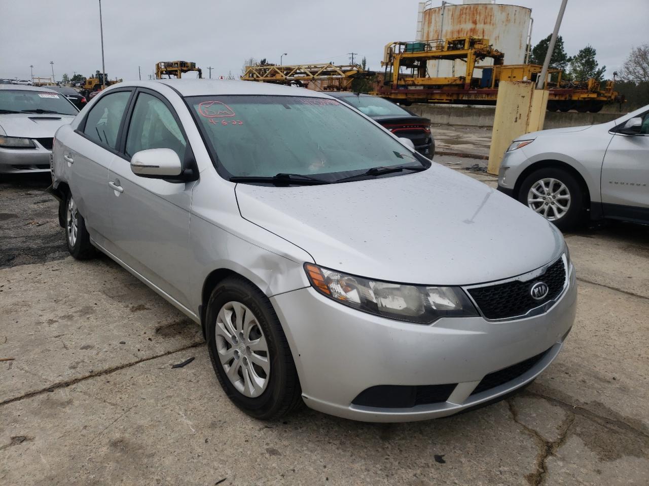 KIA FORTE EX 2012 with VIN KNAFU4A29C5497933 - Photo from auction
