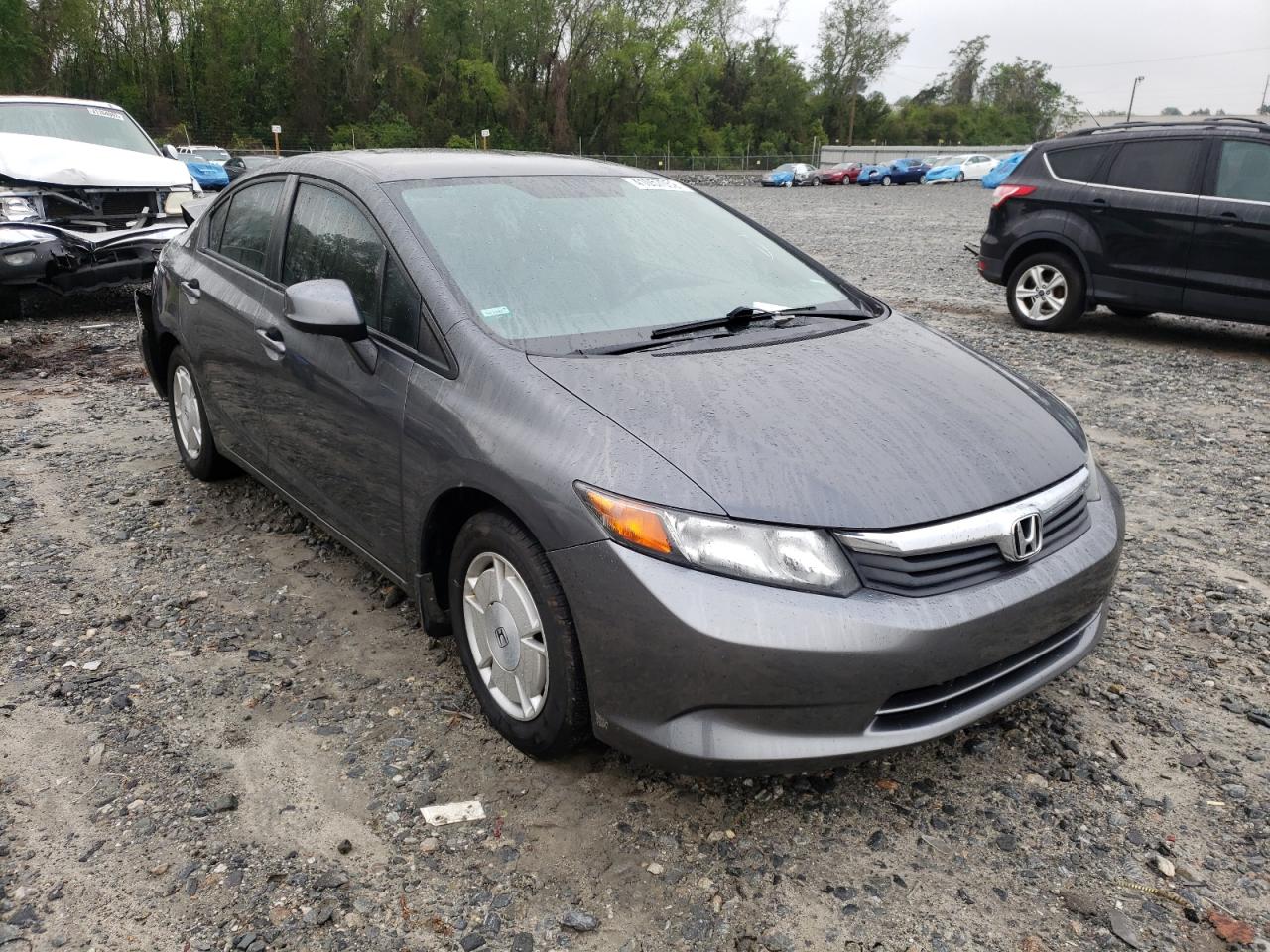 HONDA CIVIC HF 2012 with VIN 2HGFB2F61CH556931 - Photo from auction