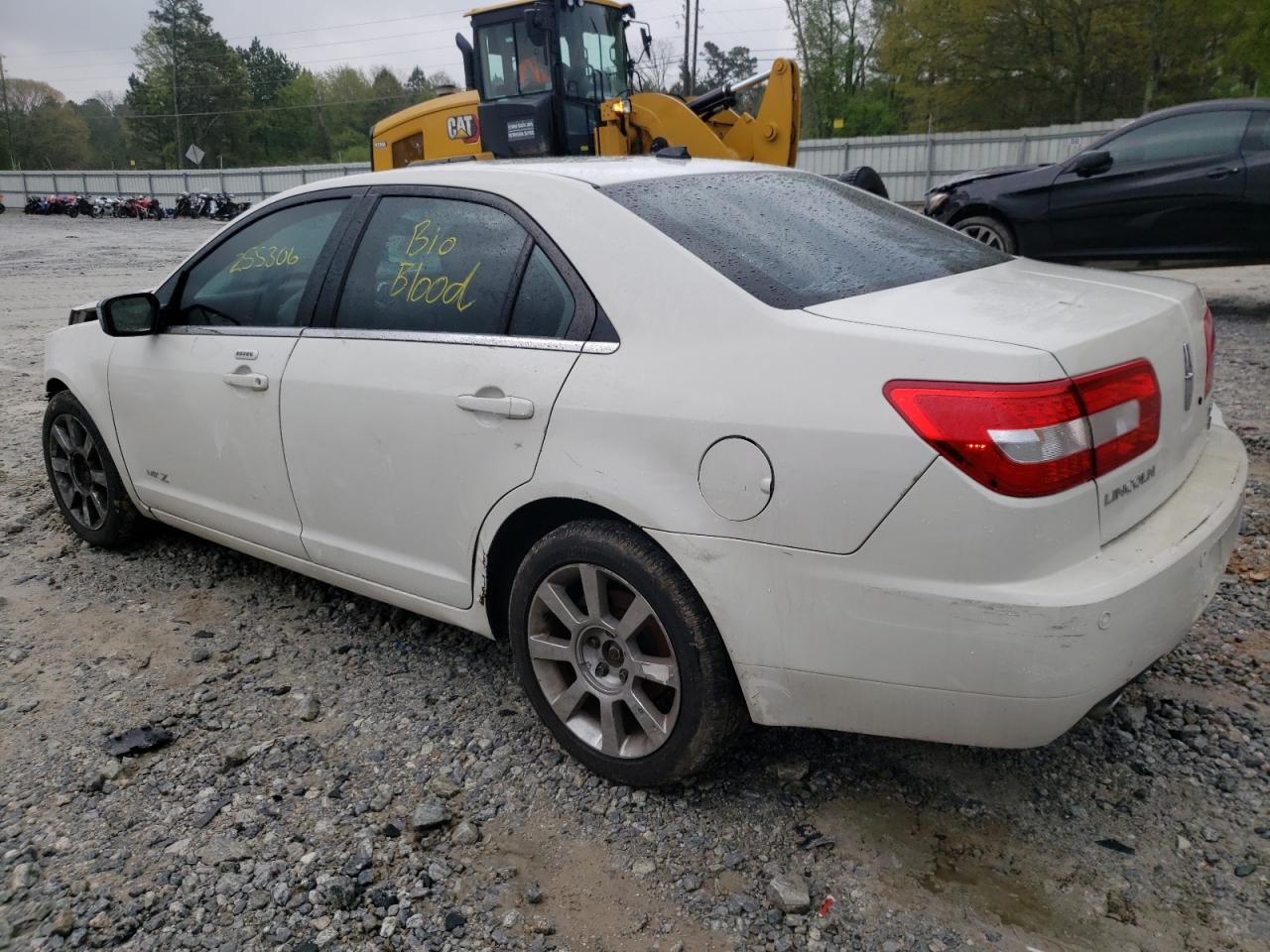 Photo 3 from auction – 2008 LINCOLN MKZ with VIN 3LNHM28T38R607602