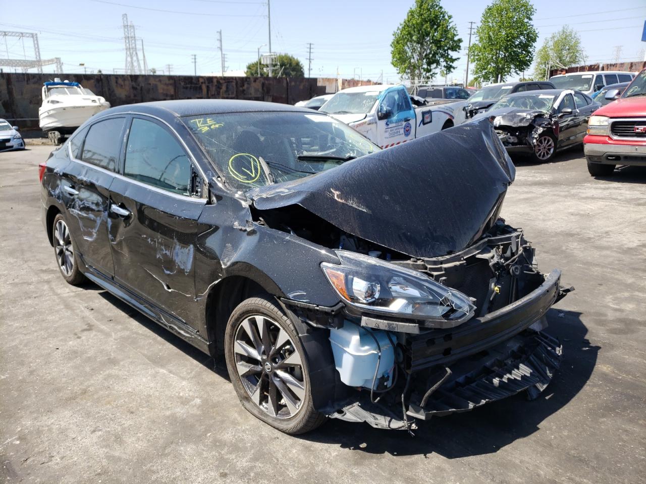 NISSAN SENTRA S 2016 with VIN 3N1AB7AP4GY338975 - Photo from auction