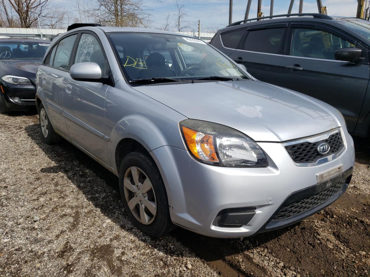 KIA RIO BASE 2011 with VIN KNADH5A36B6748183 - Photo from auction