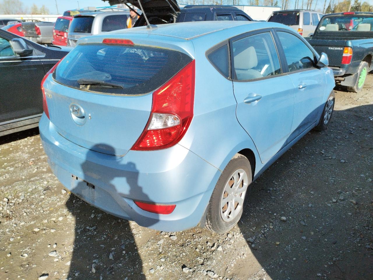 Photo 4 from auction – 2012 HYUNDAI ACCENT GLS with VIN KMHCT5AEXCU021197
