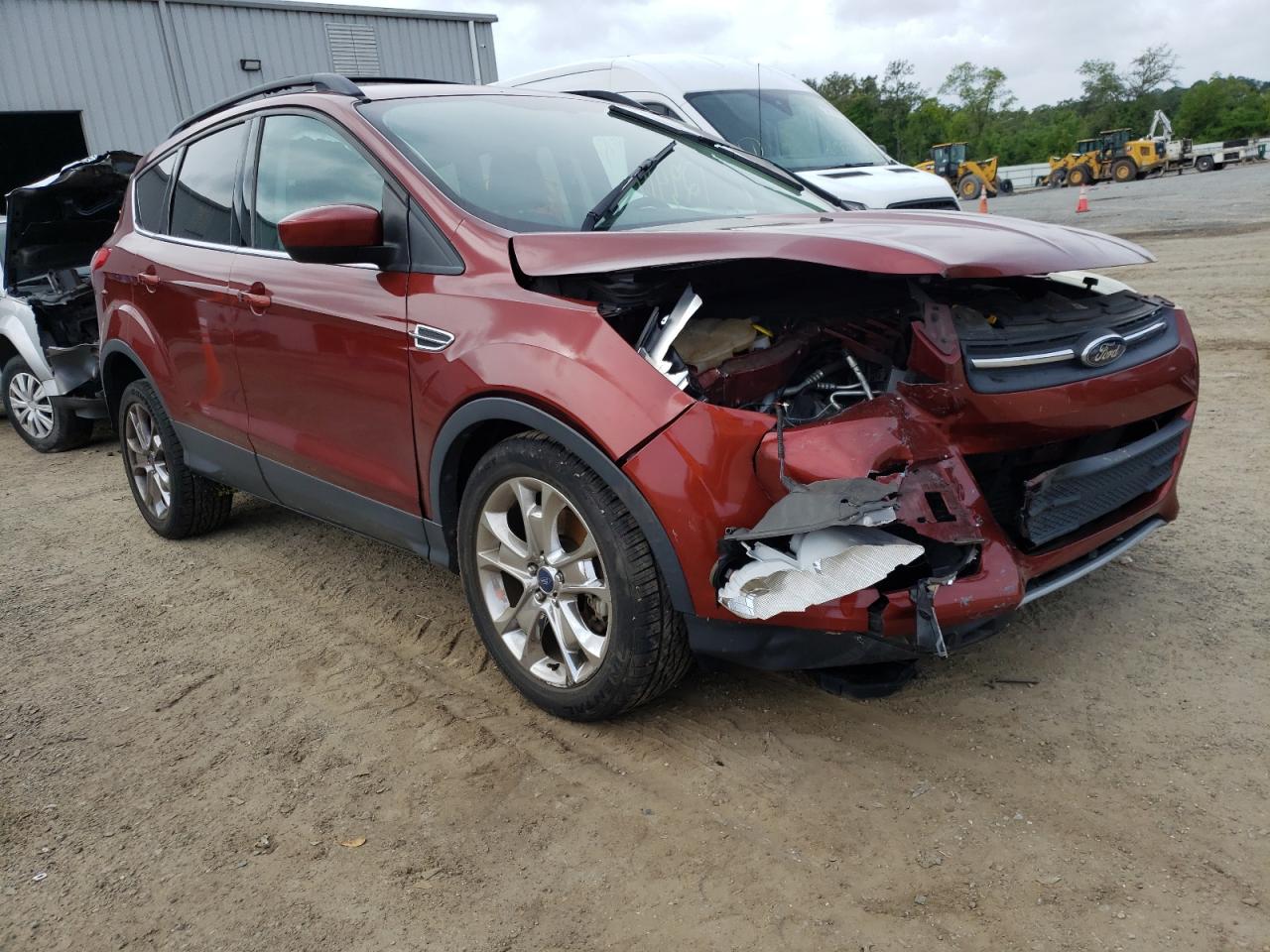 FORD ESCAPE SE 2014 with VIN 1FMCU0G92EUB83595 - Photo from auction
