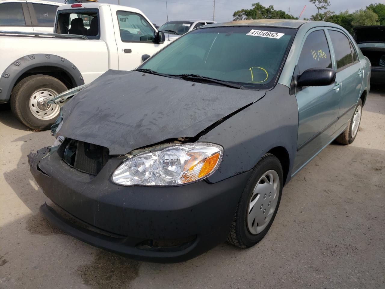 Photo 2 from auction – 2007 TOYOTA COROLLA CE with VIN 2T1BR32EX7C712833