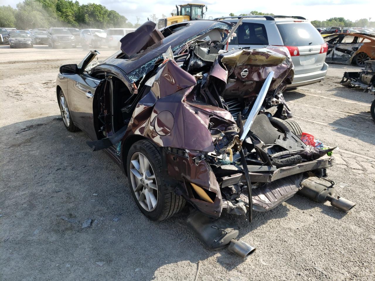 Photo 3 from auction – 2014 NISSAN MAXIMA S with VIN 1N4AA5AP2EC497607