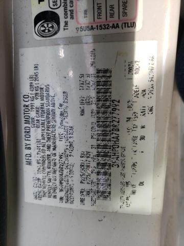 Photo 10 from auction – 2011 FORD FUSION SE with VIN 3FAHP0HA7BR277992