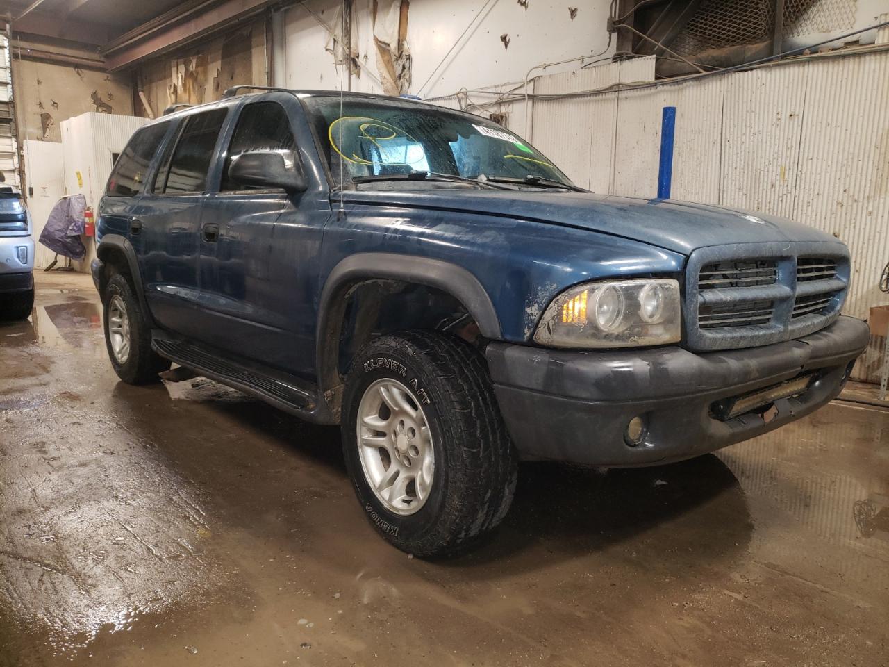 DODGE DURANGO SP 2003 with VIN 1D4HS38N63F510484 - Photo from auction