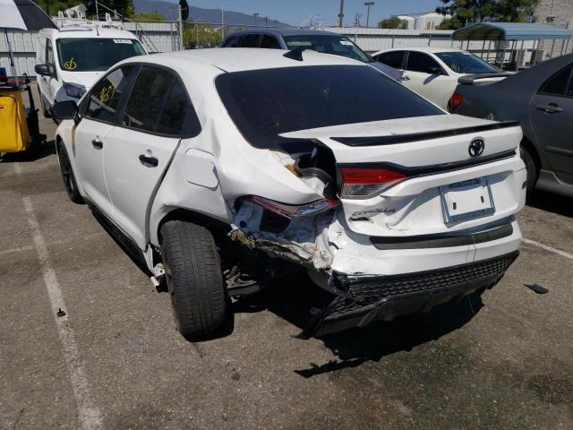 Photo 3 from auction – 2021 TOYOTA COROLLA SE with VIN 5YFS4MCE0MP067740