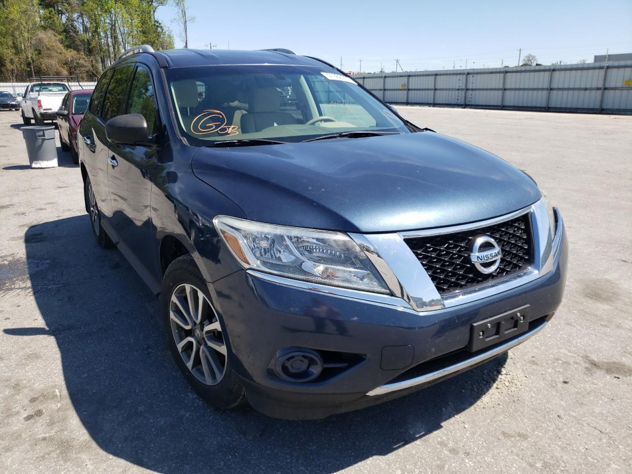 NISSAN PATHFINDER 2014 with VIN 5N1AR2MM7EC608828 - Photo from auction