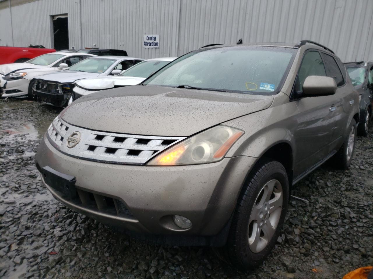 Photo 2 from auction – 2003 NISSAN MURANO SL with VIN JN8AZ08T23W102964