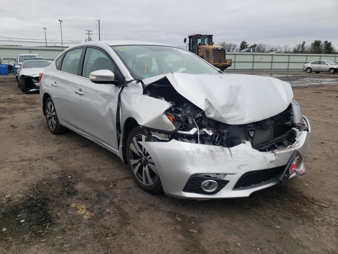 NISSAN SENTRA S 2016 with VIN 3N1AB7AP8GY249099 - Photo from auction