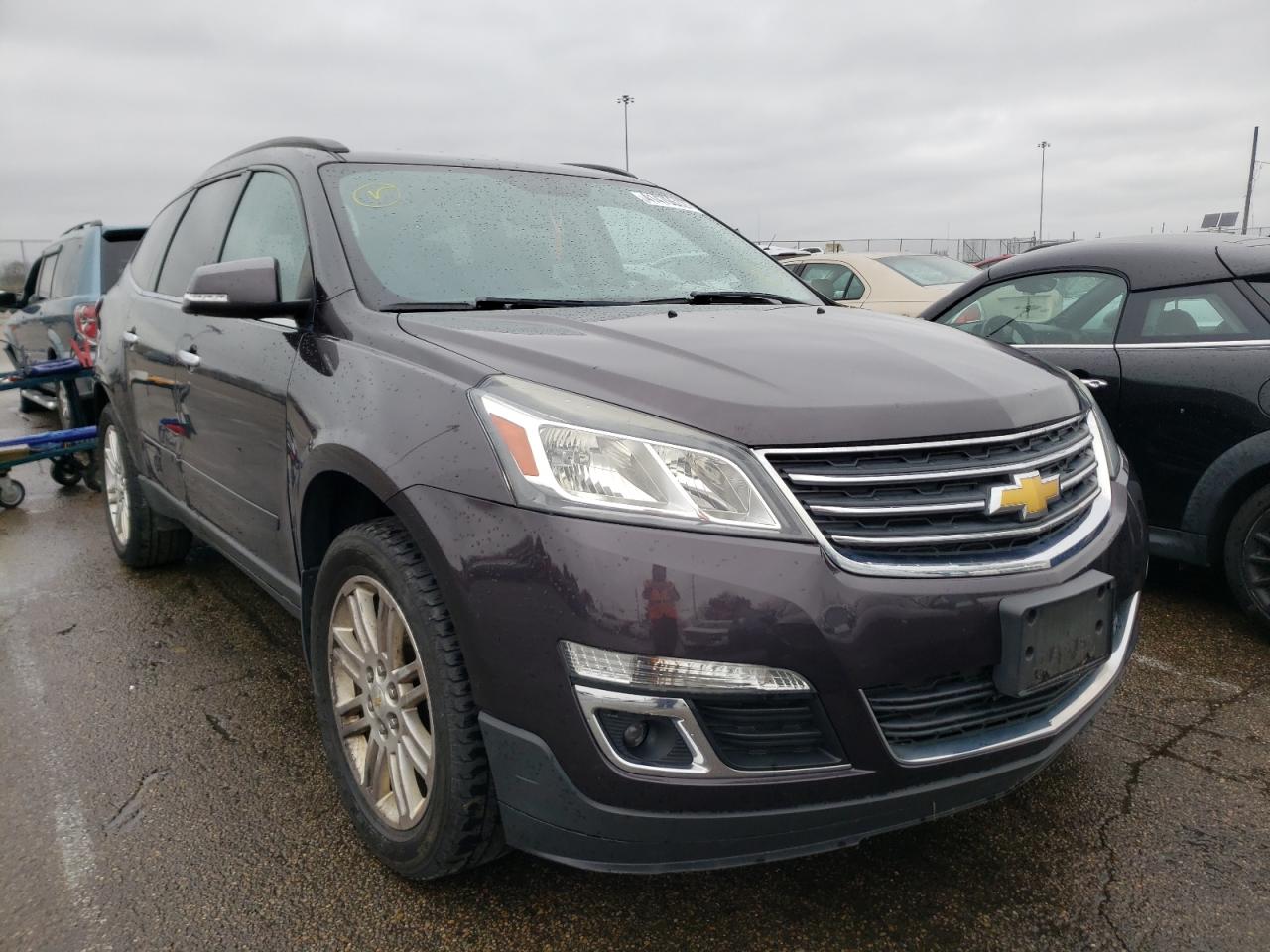 CHEVROLET TRAVERSE L 2015 with VIN 1GNKVGKD5FJ187765 - Photo from auction