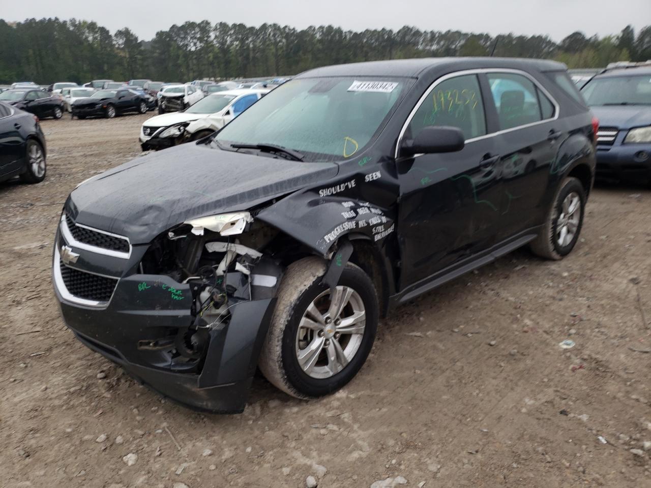 Photo 2 from auction – 2014 CHEVROLET EQUINOX LS with VIN 2GNALAEK4E6363693