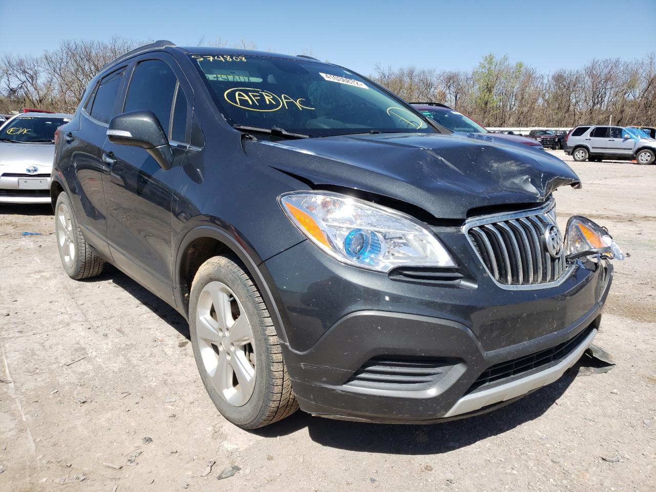 BUICK ENCORE 2016 with VIN KL4CJASB1GB574808 - Photo from auction