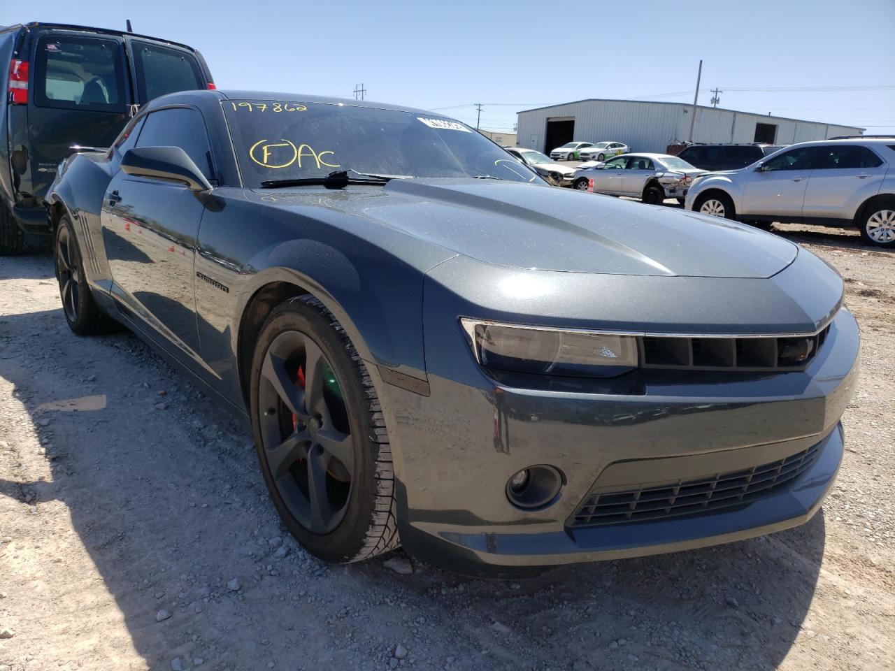 CHEVROLET CAMARO LT 2014 with VIN 2G1FC1E35E9197862 - Photo from auction