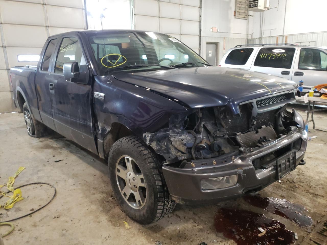 Photo 1 from auction – 2005 FORD F150 with VIN 1FTPX14505NB57804