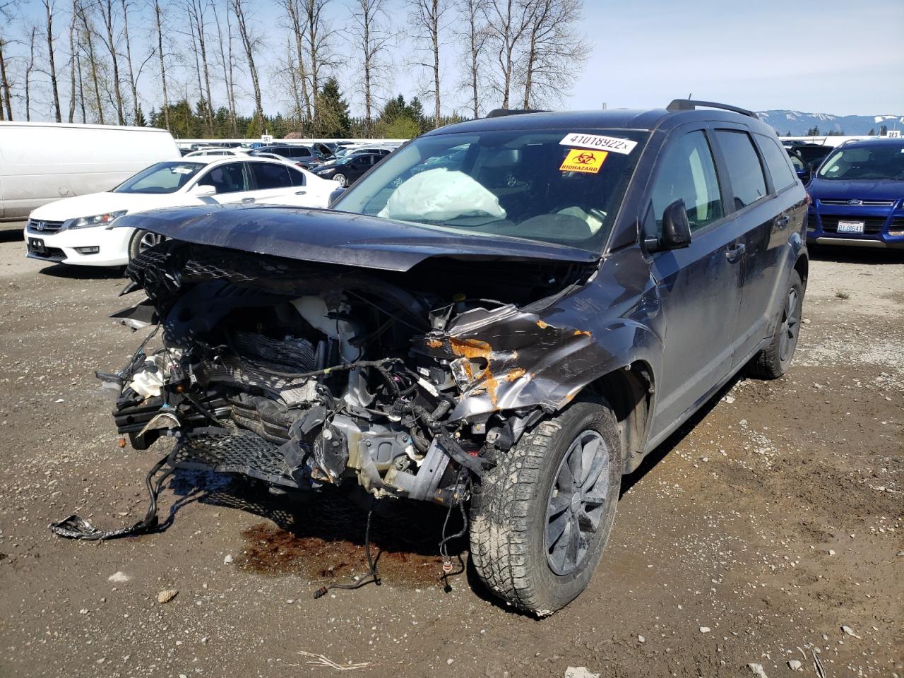 Photo 2 from auction – 2015 DODGE JOURNEY SX with VIN 3C4PDDBG8FT560283