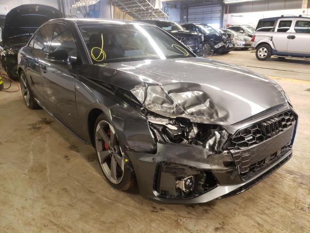 AUDI A4 2022 with VIN WAUEAAF44NN005227 - Photo from auction