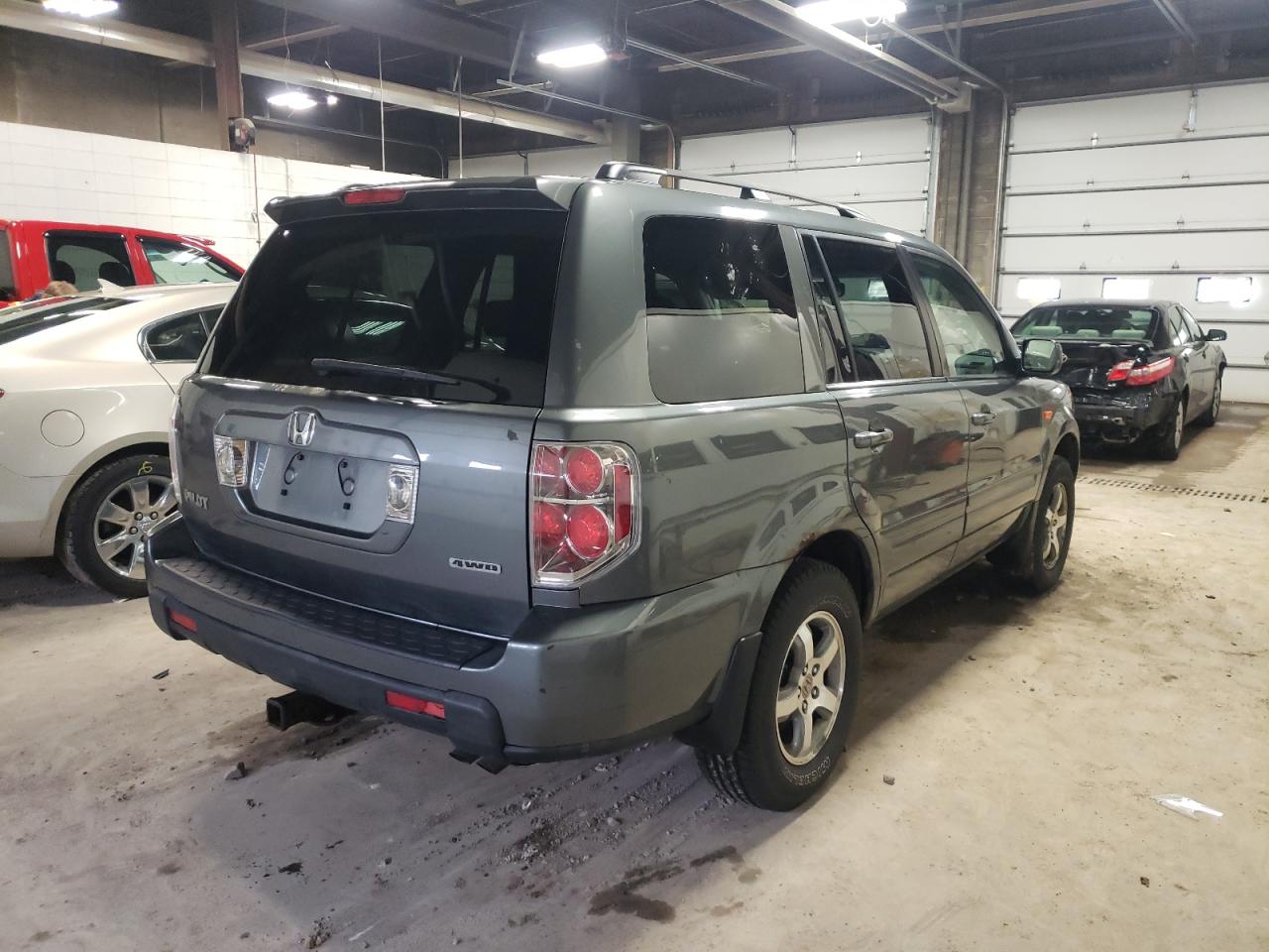 Фото 4 с аукциона – 2008 HONDA PILOT EXL с VIN 5FNYF18528B040505