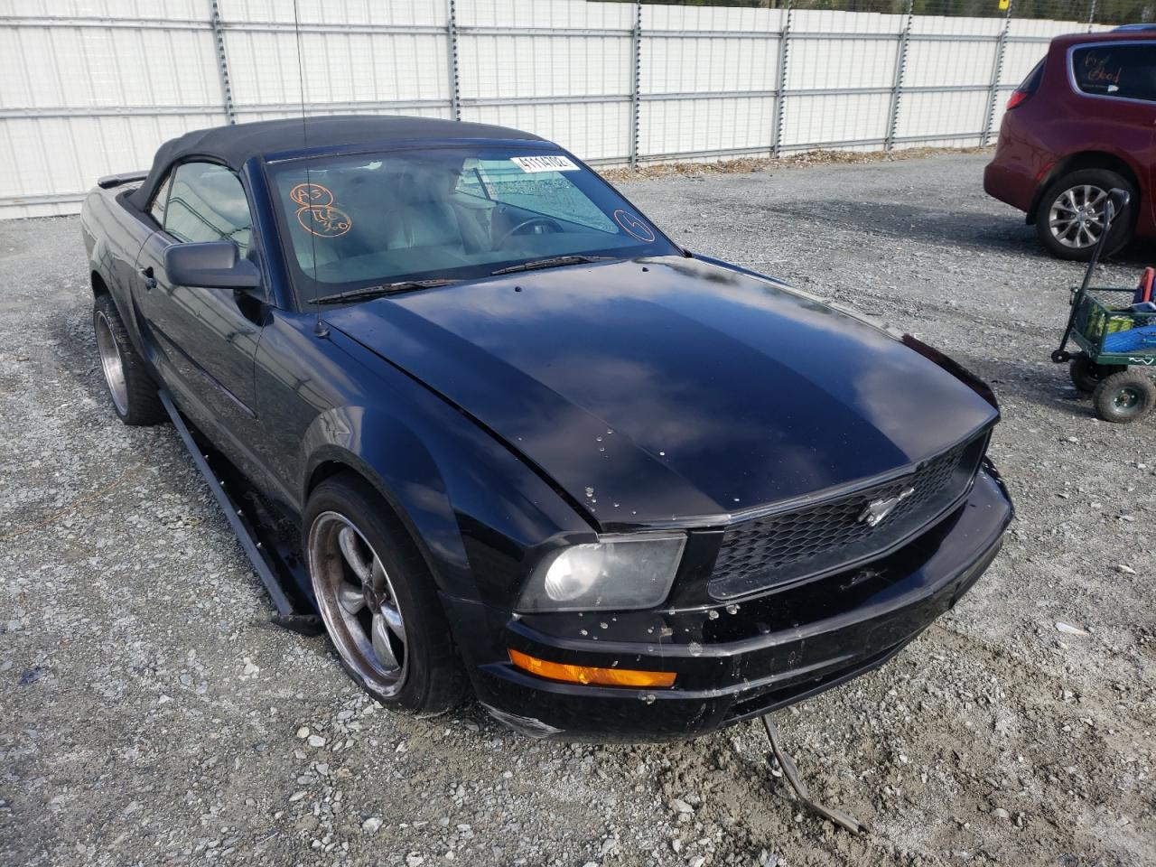 FORD MUSTANG 2007 with VIN 1ZVFT84N575297928 - Photo from auction
