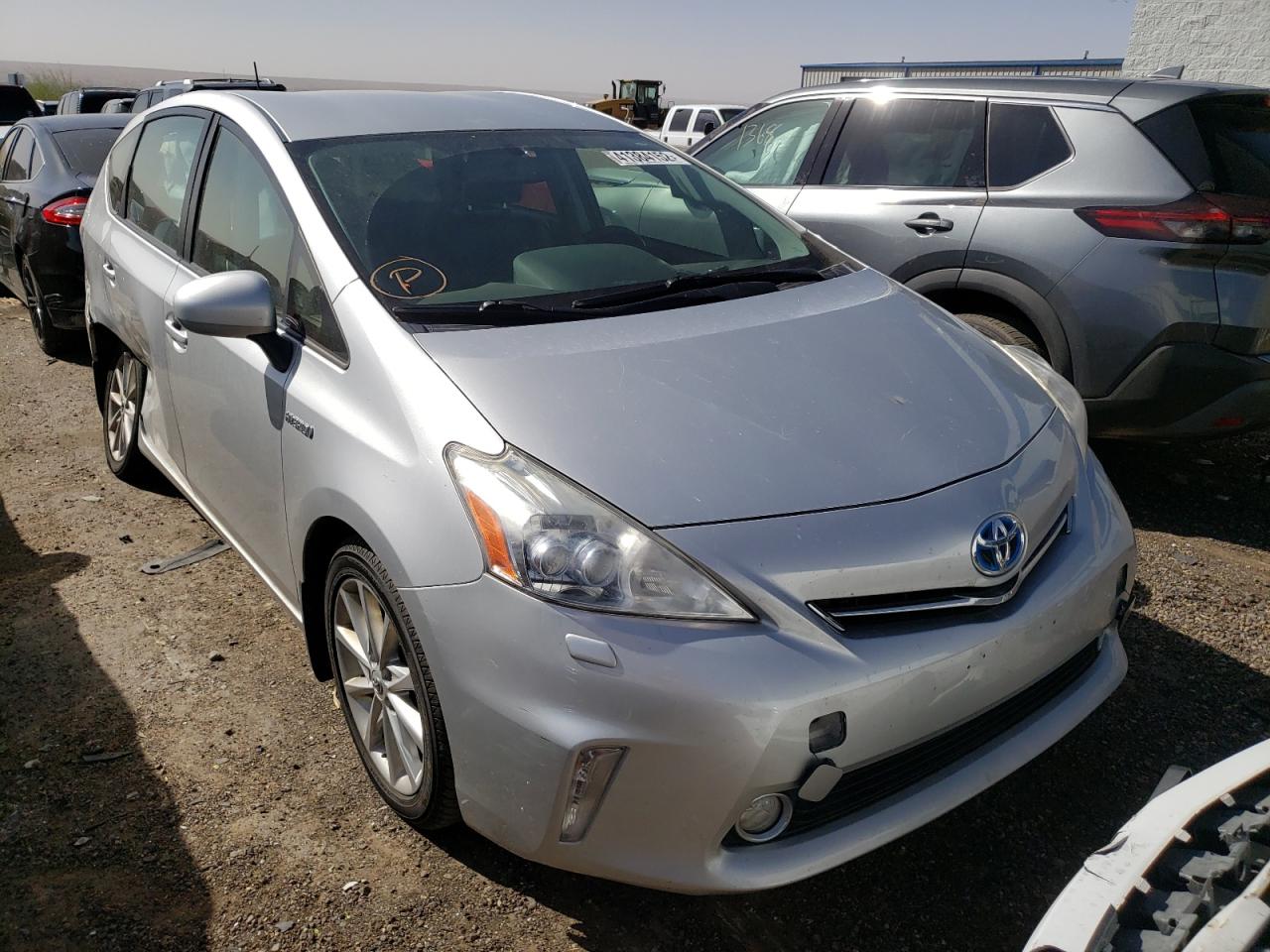 TOYOTA PRIUS V 2012 with VIN JTDZN3EU1C3153477 - Photo from auction