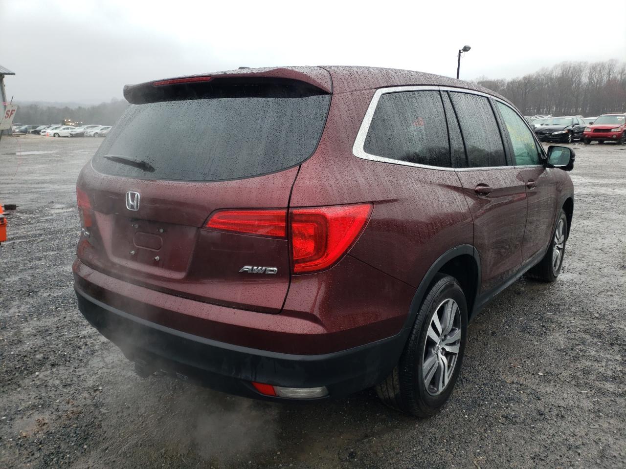 Photo 4 from auction – 2018 HONDA PILOT EXL with VIN 5FNYF6H55JB071783