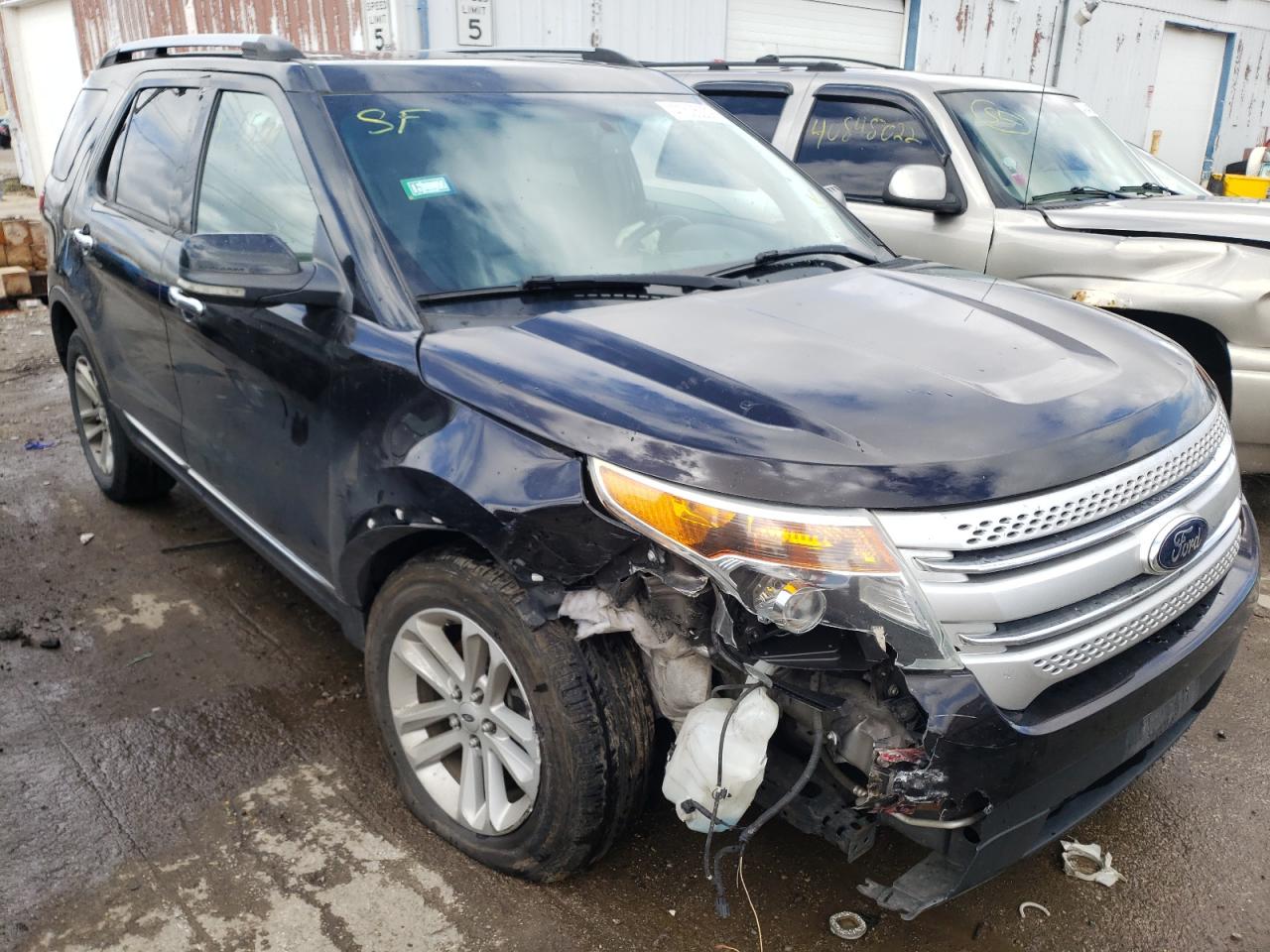 FORD EXPLORER X 2013 with VIN 1FM5K8D85DGA16945 - Photo from auction
