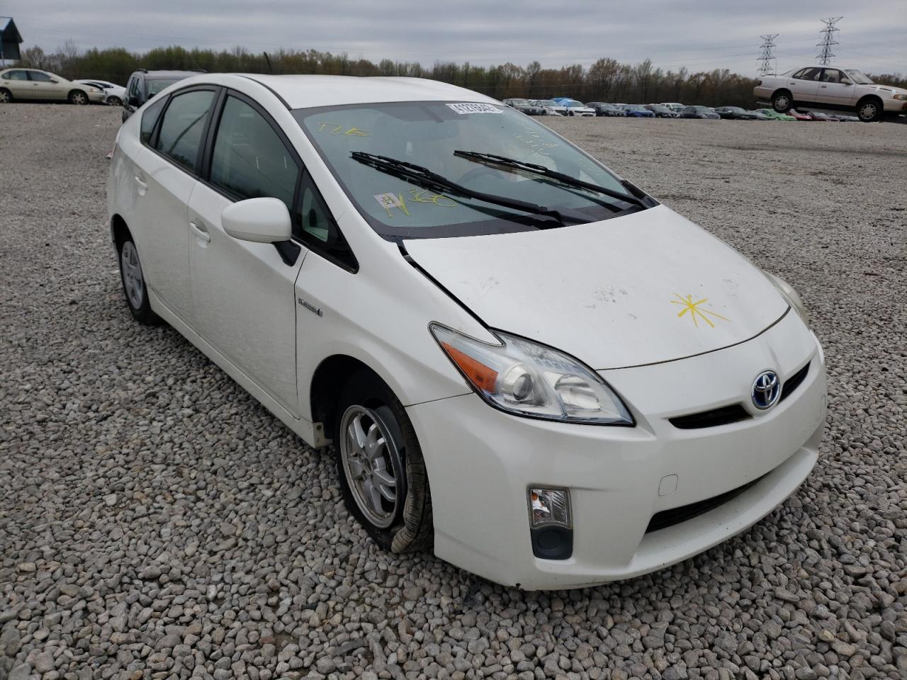 TOYOTA PRIUS 2011 with VIN JTDKN3DUXB0323449 - Photo from auction